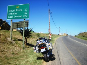 Time out on the road to East London...