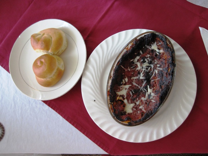 Er... Excuse me, I think this one spent too much time looking up at the heating element...