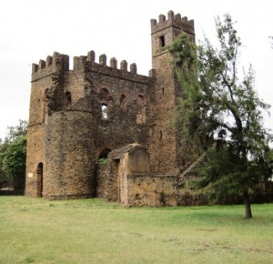 This castle came complete with steam bath...