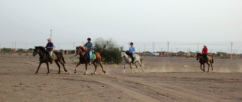 Leaving the squalor of Southern Khartoum behind, they head out into the desert...