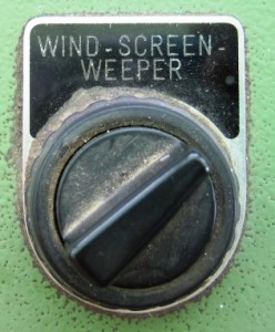 We wept with laughter at the label on this dial... Does it make the windscreen drier or wetter...