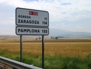 Across the fertile fields of Central Spain...