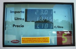 After Libya and Algeria, a shock awaited me at my very first fuel stop in Europe...