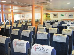 I had this entire section to myself... I could cough, burp and fart to my heart's content...