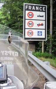 I passed in and out of France like a jack-in-the-box...