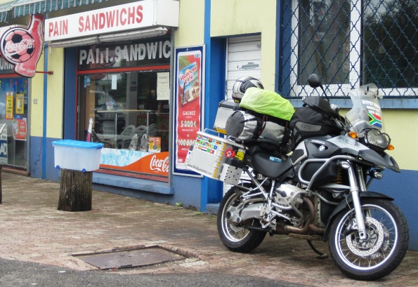 Lunchtime in Arnoud, France...