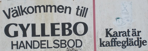 1. Old trading store on the outskirts of the village...