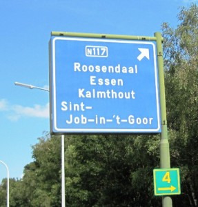 11. Could you look someone in the eye and tell them you live in Sint-Job-in-'t-Goor...