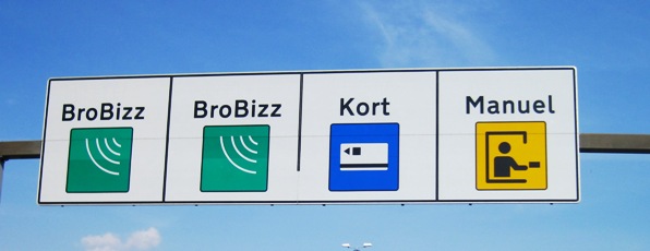 15. Bruzzers doing Bizzness keep left, Short of cash, follow the blue lane...