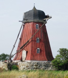 15. Many old windmills have been converted into country houses...