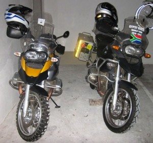 15. The Big Fella finds a friend in Michel's garage...