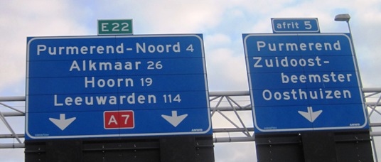 2. Early morning out on the Amsterdam Motorway, heading for the Zuiderzee Enclosure Dam...
