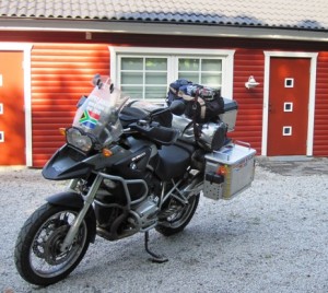 2. Locked and loaded again, we left Borge's home in Gyllebo...