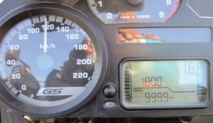 20. Ton up !! For the third time on the GBWT we crack the 1000 km mark in a single day's ride...