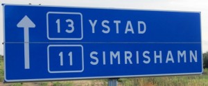 22. The town of Simrishamn was close to where we would be spending the next few days...