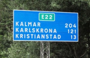 3. On our way to Kristianstad...