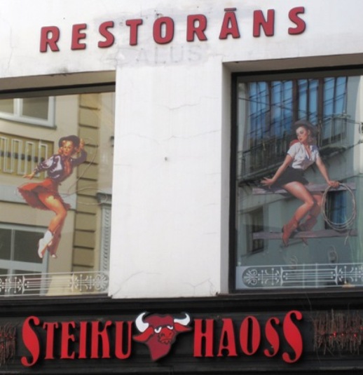 4. Cowgirl waitresses make this establishment a very popular place to eat at...