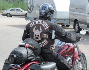 6. A member of the No Name Motorcycle Club of Denmark...