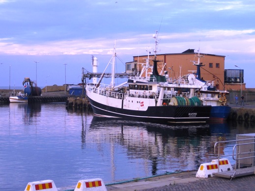 9. The little fishing harbour of Simrishamn...