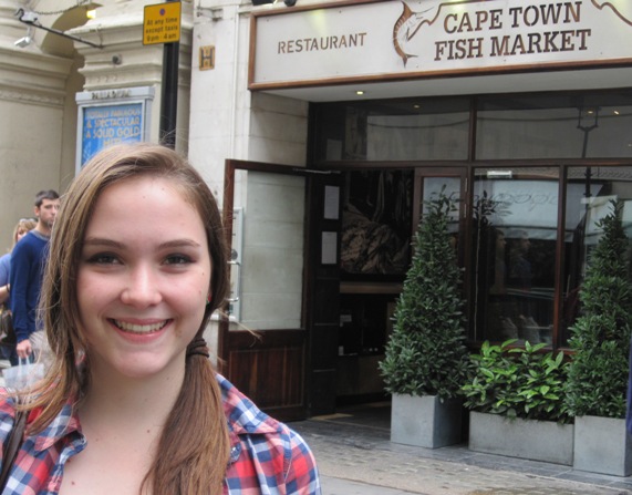 There is always a South African connection in London...