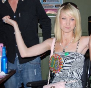 Sarah... Smiling and brave...!!