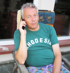 Simon keeps the old flag flying...