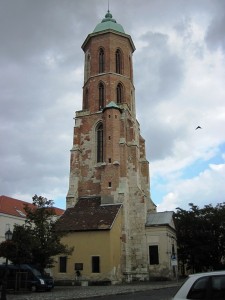 1. The Mary Magdolna Church Tower inside castle grounds... This is all that remains of the original structure...