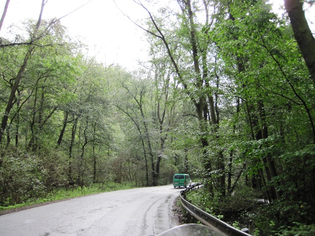 1. We took a tour through the wooded countryside of southern Prague...