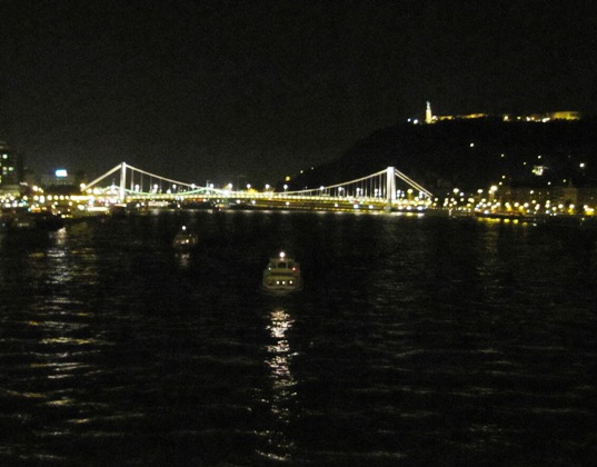 13. The Elizabeth Bridge named after wife of Franz Josef, the Kaiser and Konig von Ungarn...