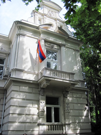 15. The Armenian Embassy in Vienna, where the security guards were posing as gardeners...