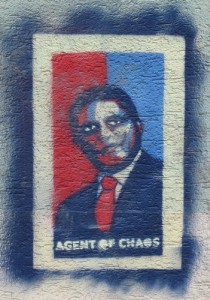 17. The former president was not well liked it would seem...