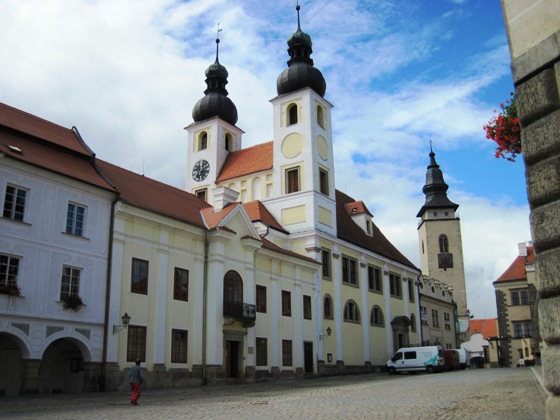 6. On the narrow end, sat this church, wedged between building that are clearly well maintained...