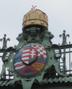 8. The Hungarian Grand Coat of Arms with Gilded Crown...