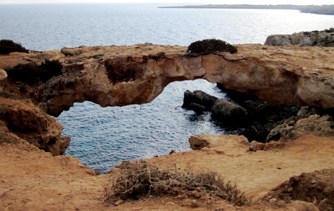 14. I was so tempted to ride the Big Fella onto this natural arch for the perfect picture, but then my stalled brain began working again...