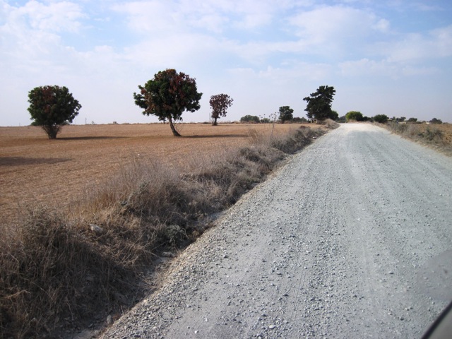 19. On the farmroads to Xylofabou... A squirelly bit of road if I ever saw one...!!