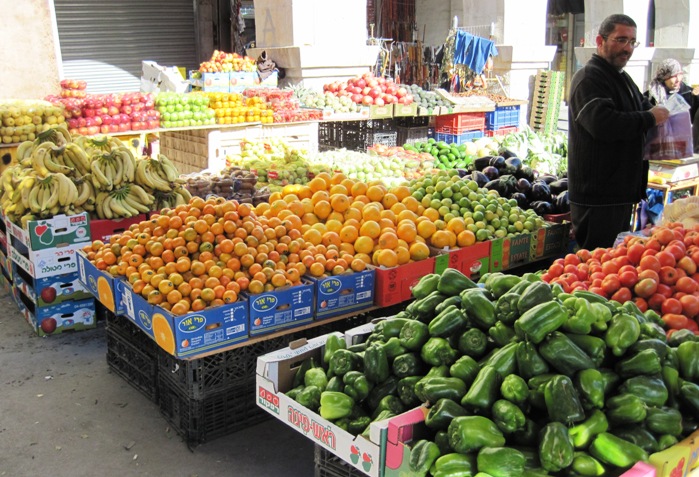 2. Street Veggie Stall, Amman...