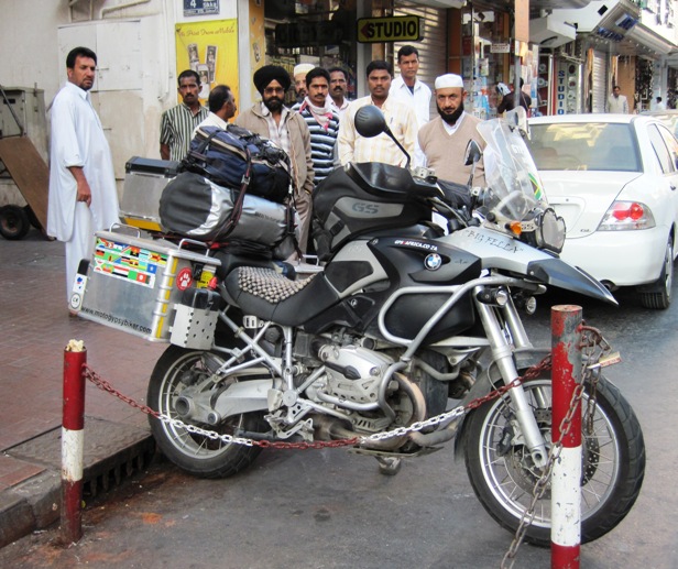 1. A large group of guys gathered around to watch me load the Big Fella...