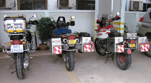 11. When we got back to the hotel, the Big Fella was delighted to find new friends waiting...