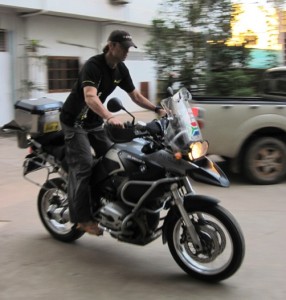 12. Simon puts the Big Fella through his paces...