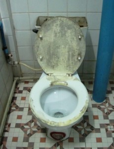 14. Mould was hard at work...