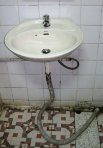 15. You can wash your face and feet at the same time...