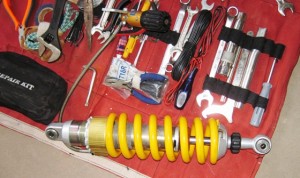 2. The Ohlins shock that Debbie had smuggled into Turkey, six months ago...