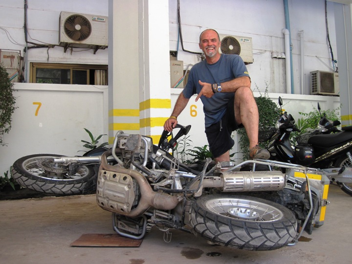 6. Not a view of the Big Fella you will see very often...!! Of course he was annoyed...!!