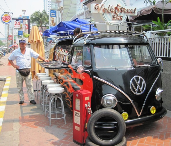 7. Barman... Something cold for goodness sake...!! We're melting out here...!!