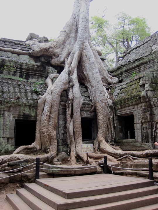 9. Lara Croft was not in when we visited...