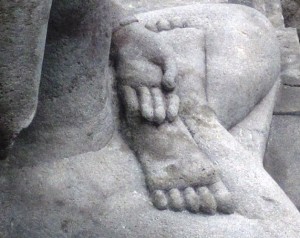 23. Ah yes... The Lotus Position... I recently managed to get myself into this pose...