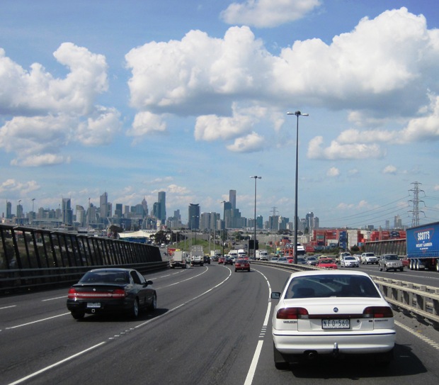 12. The Melbourne skyline...
