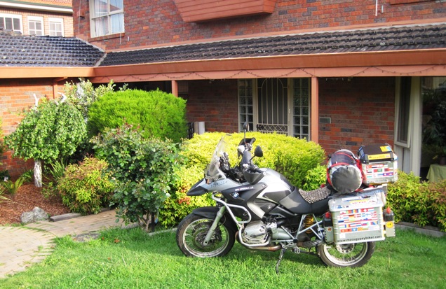 13. Parked at the Goodwin residence, Rowville, Melbourne...