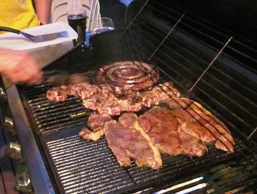 15. Not a vegetable in sight...!! A great South African welcome to Melbourne...!!