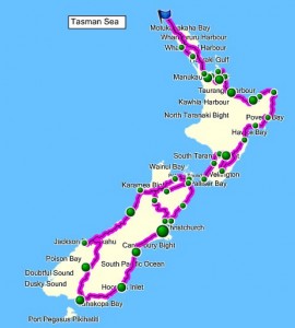 2. New Zealand Route